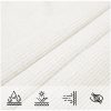 Solsegel 160 g/m² vit 2,5x5 m HDPE vidaXL 5 x 2.5 m – miniatyr 7
