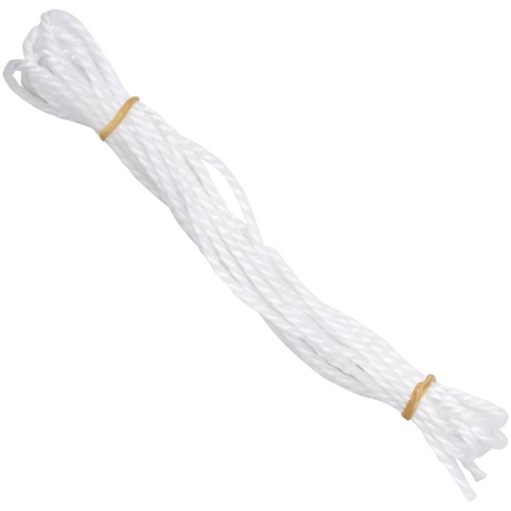 Solsegel 160 g/m² vit 3,5x5 m HDPE vidaXL 5 x 3.5 m – bild 6