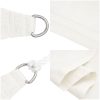 Solsegel 160 g/m² vit 4x7 m HDPE vidaXL 7 x 4 m – miniatyr 6