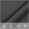 Solsegel antracit 100% polyesteroxford vidaXL 2 x 2 x 2 m – miniatyr 7