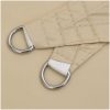 Solsegel beige 100% polyesteroxford vidaXL 2 x 2 x 2 m – miniatyr 5