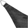 Solsegel HDPE trekantigt antracit vidaXL 3.6 x 3.6 x 3.6 m – miniatyr 4