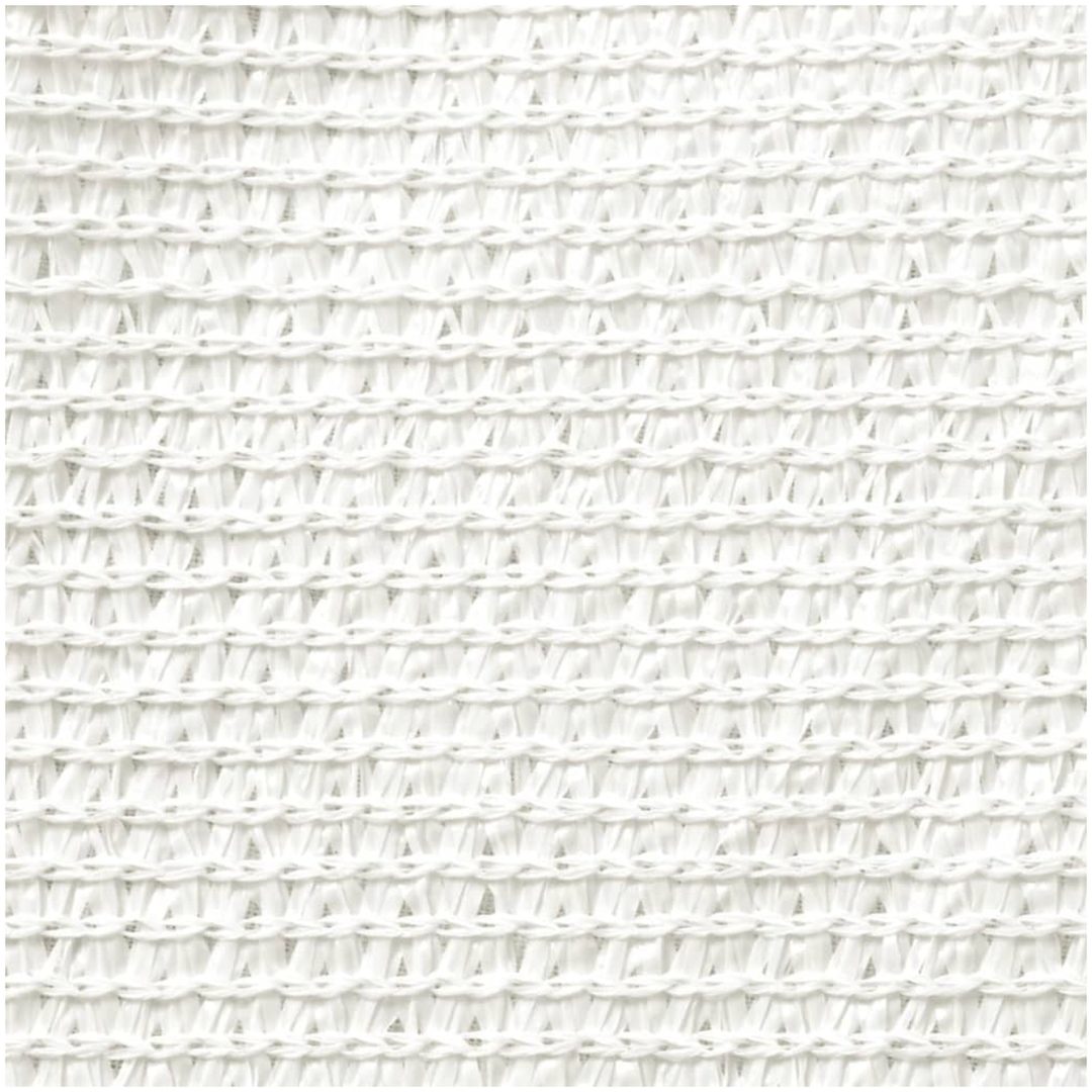 Solsegel HDPE trekantigt vit vidaXL 3.6 x 3.6 x 3.6 m – bild 3