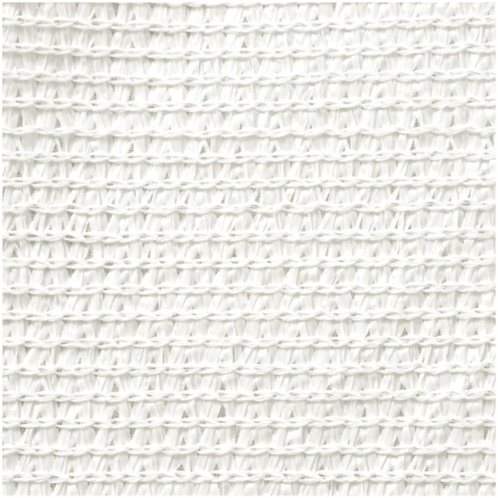 Solsegel HDPE trekantigt vit vidaXL 3.6 x 3.6 x 3.6 m – bild 3