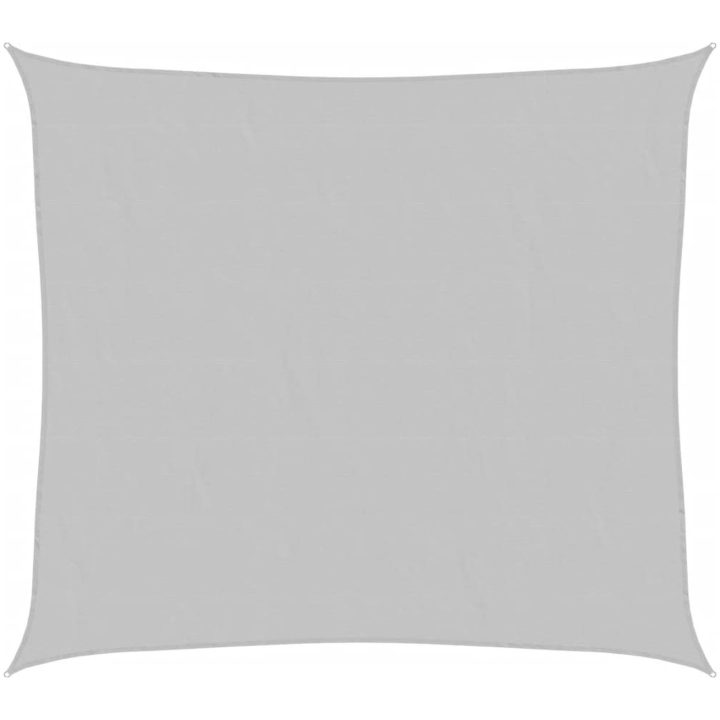 Solsegel ljusgrå 3x2,5 m 100% polyesteroxford vidaXL 2.5 x 3 m – bild 2