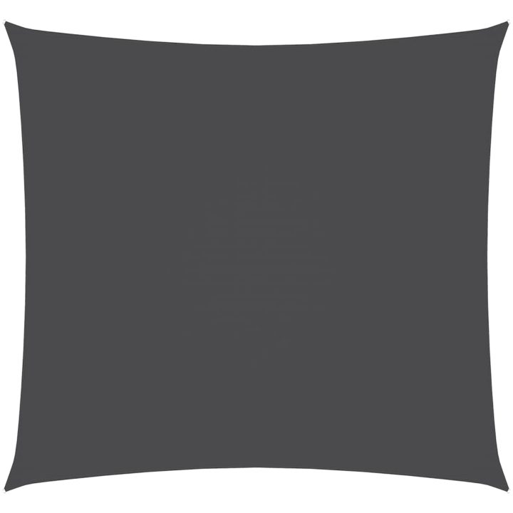Solsegel oxfordtyg fyrkantigt antracit vidaXL 2.5 x 2.5 m – bild 2