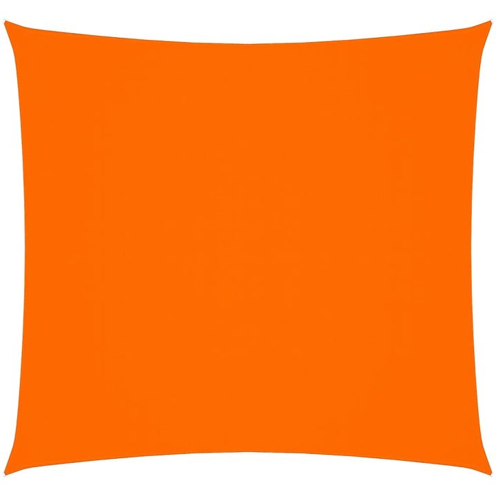 Solsegel oxfordtyg fyrkantigt orange vidaXL 2.5 x 2.5 m – bild 2