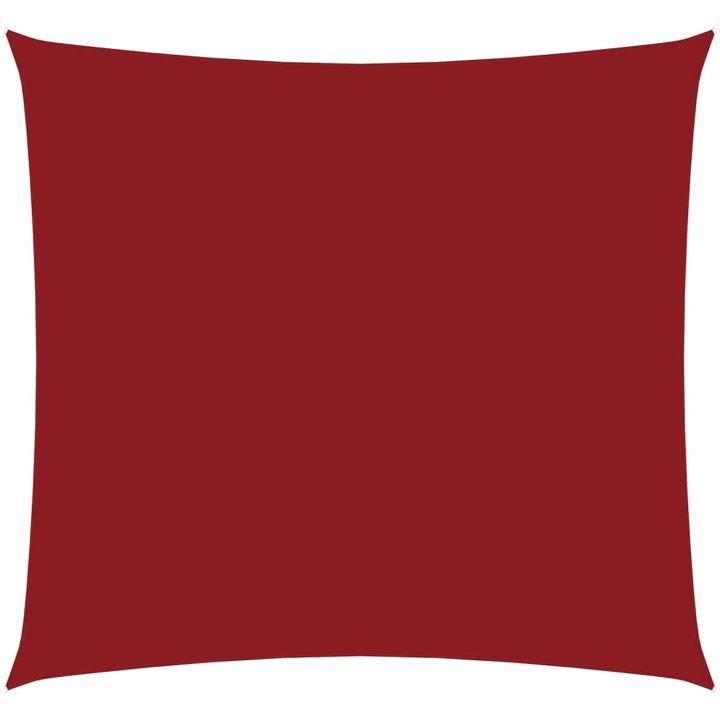 Solsegel oxfordtyg fyrkantigt red vidaXL 4.5 x 4.5 m – bild 2