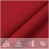 Solsegel oxfordtyg fyrkantigt red vidaXL 4.5 x 4.5 m – miniatyr 7