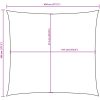 Solsegel oxfordtyg fyrkantigt red vidaXL 4.5 x 4.5 m – miniatyr 10
