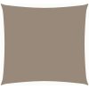 Solsegel oxfordtyg fyrkantigt taupe vidaXL 2.5 x 2.5 m – miniatyr 2