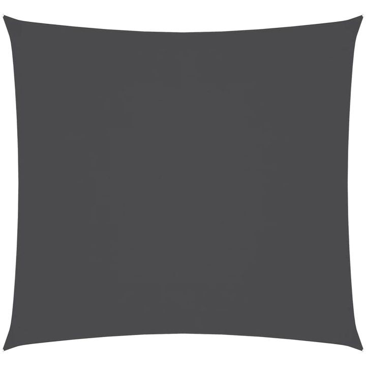 Solsegel Oxfordtyg kvadratiskt antracit vidaXL 3.6 x 3.6 m – bild 2