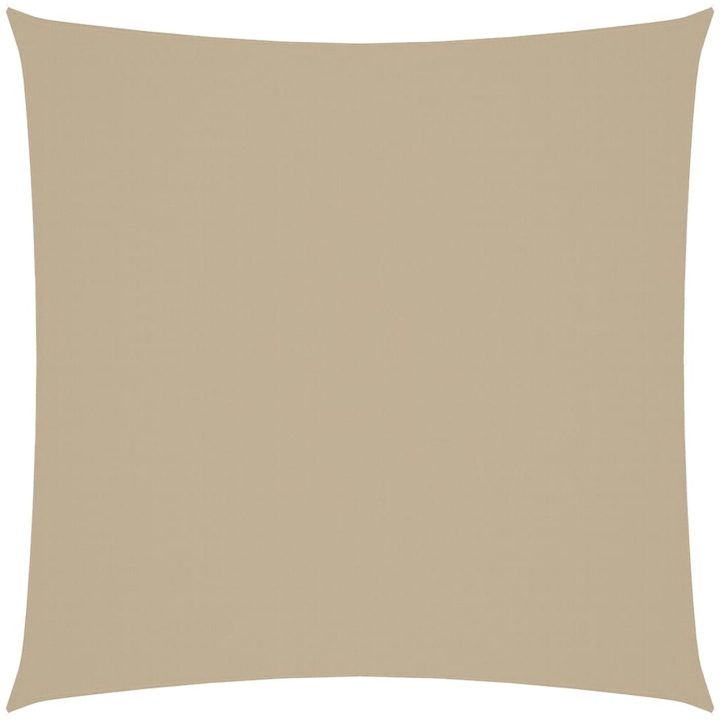 Solsegel oxfordtyg kvadratiskt beige vidaXL 3.6 x 3.6 m – bild 2