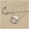 Solsegel oxfordtyg kvadratiskt beige vidaXL 3.6 x 3.6 m – miniatyr 6