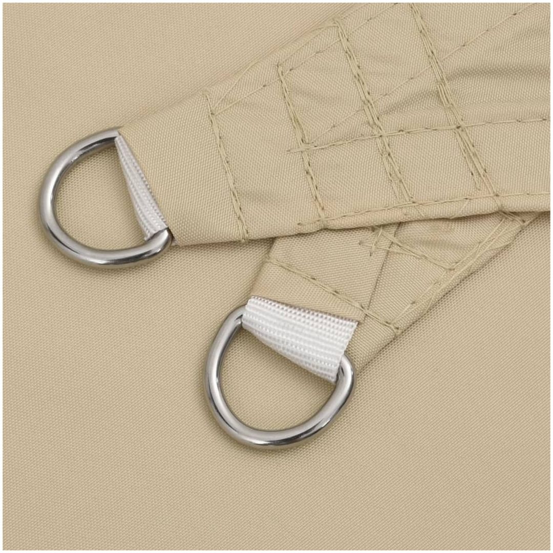 Solsegel oxfordtyg kvadratiskt beige vidaXL 3.6 x 3.6 m – bild 6