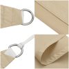Solsegel oxfordtyg kvadratiskt beige vidaXL 3.6 x 3.6 m – miniatyr 7