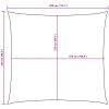 Solsegel Oxfordtyg rektangulärt beige vidaXL 2.5 x 3 m – miniatyr 10