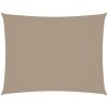 Solsegel oxfordtyg rektangulärt taupe vidaXL 2 x 3.5 m – miniatyr 2
