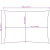 Solsegel oxfordtyg rektangulärt taupe vidaXL 2 x 3.5 m – miniatyr 10