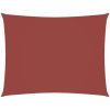 Solsegel oxfordtyg rektangulärt terracotta vidaXL 2 x 3.5 m – miniatyr 2