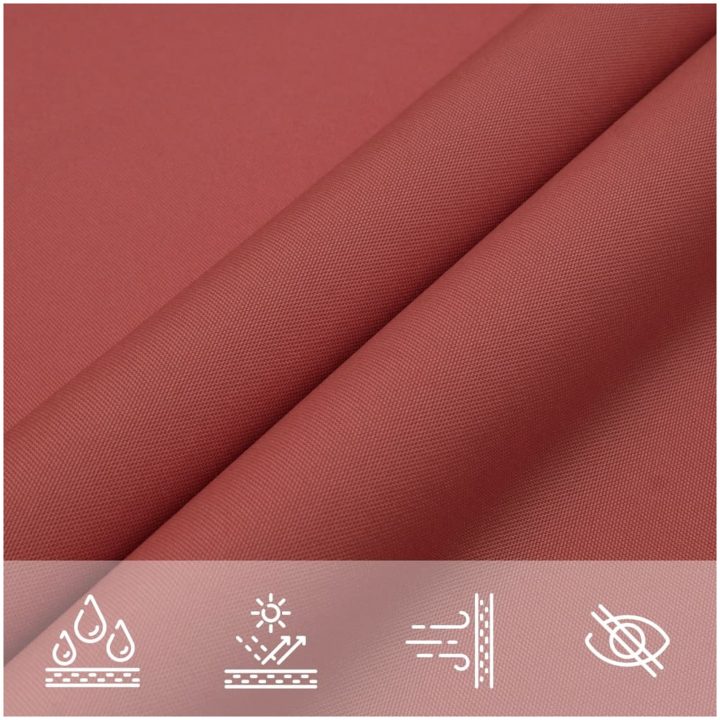 Solsegel oxfordtyg rektangulärt terracotta vidaXL 2 x 3.5 m – bild 8