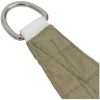 Solsegel oxfordtyg trapets beige vidaXL 2/4 x 3 m – miniatyr 4