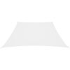 Solsegel oxfordtyg trapets vit vidaXL 2/4 x 3 m – miniatyr 2