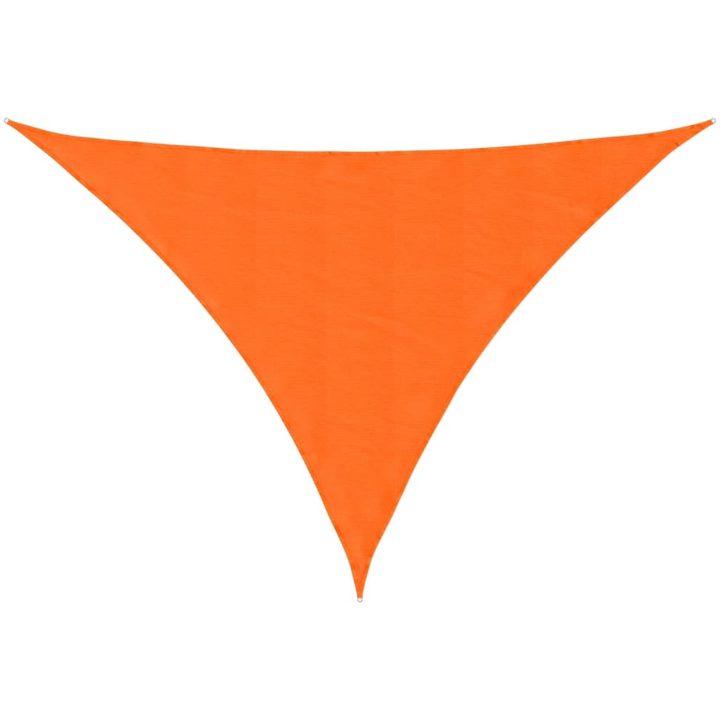 Solsegel oxfordtyg trekantigt orange vidaXL 3 x 3 x 4.24 m – bild 2