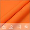 Solsegel oxfordtyg trekantigt orange vidaXL 3 x 3 x 4.24 m – miniatyr 7