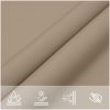 Solsegel oxfordtyg trekantigt taupe vidaXL 3 x 3 x 3 m – miniatyr 8