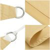 Solsegel sandfärgat 4,5x3 m 100% polyesteroxford vidaXL 3 x 4.5 m – miniatyr 6