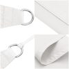 Solsegel vit 100% polyesteroxford vidaXL 2 x 2 x 2 m – miniatyr 6