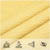 Solskärmssegel HDPE kvadratiskt beige vidaXL 3.6 x 3.6 m – miniatyr 5
