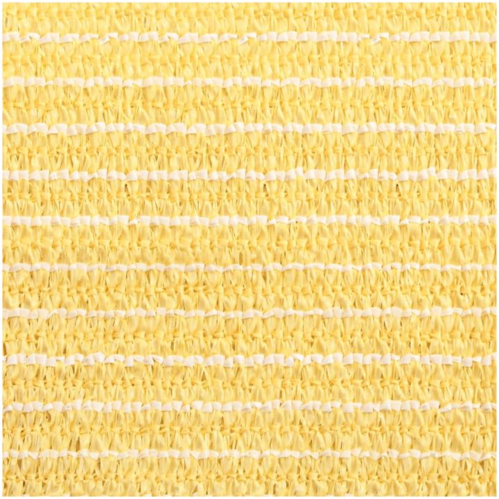 Solskärmssegel HDPE trekantigt beige vidaXL 3.6 x 3.6 x 3.6 m – bild 9