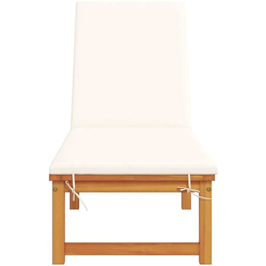 Solstol med Grädddynor Solid Trä Acacia vidaXL Standard – bild 4