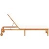 Solstol med Grädddynor Solid Trä Acacia vidaXL Standard – miniatyr 5