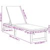 Solstol med Grädddynor Solid Trä Acacia vidaXL Standard – miniatyr 10