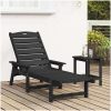 Solstol Svart 53x162x98.5 cm HDPE vidaXL 53 x 195.5 x 98.5 cm – miniatyr 3
