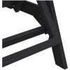 Solstol Svart 53x162x98.5 cm HDPE vidaXL 53 x 195.5 x 98.5 cm – miniatyr 7