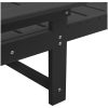 Solstol Svart 53x162x98.5 cm HDPE vidaXL 53 x 195.5 x 98.5 cm – miniatyr 8