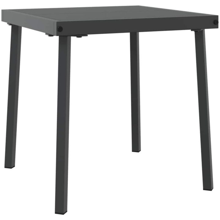 Solstolar 2 st med hjul och bord Brun Poly Rattan vidaXL Standard – bild 6