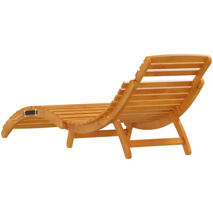 Solstolar 2 st Solid Akaciaträ vidaXL 55 x 55 x 64 cm – bild 7