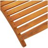 Solstolar 2 st Solid Akaciaträ vidaXL 55 x 55 x 64 cm – miniatyr 9