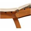 Solstolar med kuddar 2 st Beige Massivt akaciaträ vidaXL 184 x 55 x 65 cm – miniatyr 8