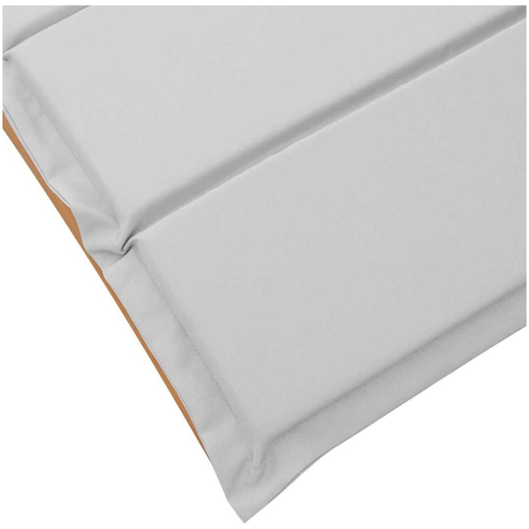 Solstolar med kuddar 2 st Ljusgrå Massivt Akaciaträ vidaXL 184 x 55 x 64 cm – bild 9