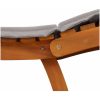 Solstolar med kuddar 2 st Taupe Massivt akaciaträ vidaXL 184 x 55 x 65 cm – miniatyr 8