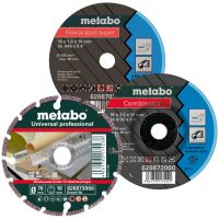 Sortiment för vinkelslipmaskiner METABO