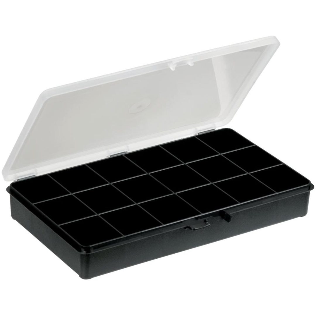 Sortimentbox 18-fack RAACO Bredd: 271 mm