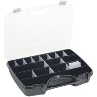 Sortimentbox A47 Svart/silver RAACO