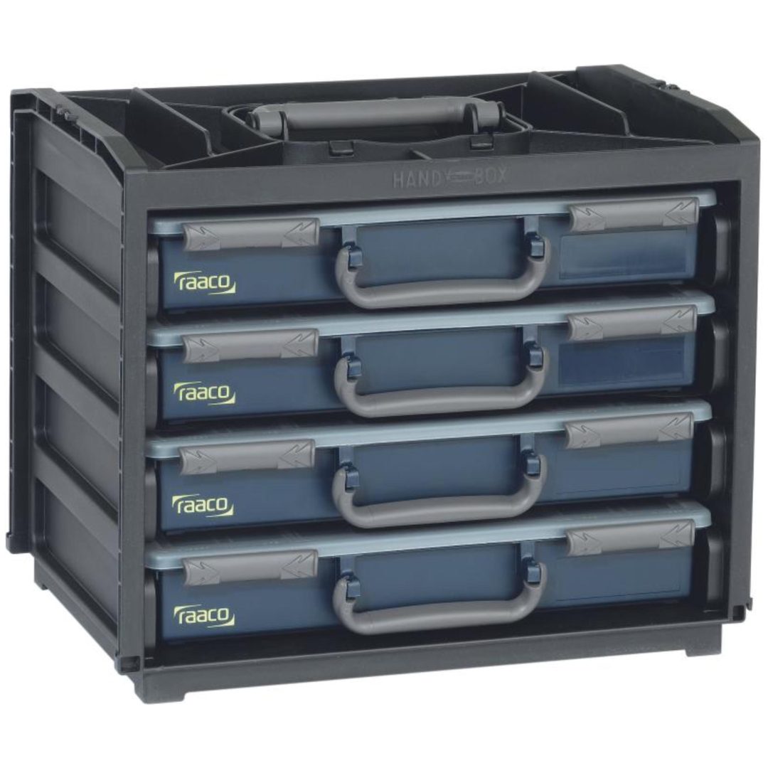 Sortimentsbox 55x4 Bärbar RAACO Beteckning: 136242